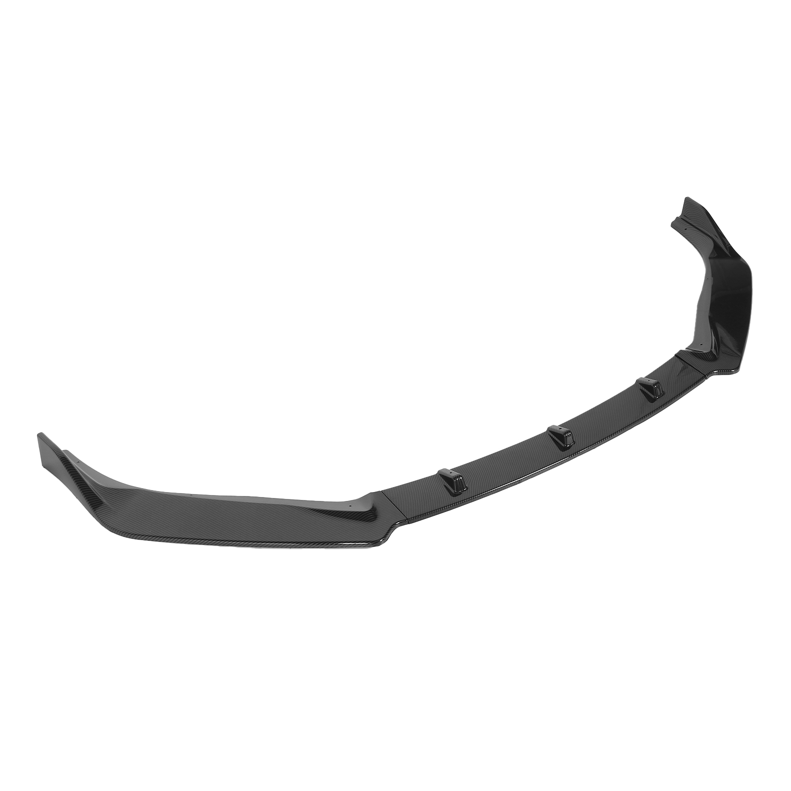 Frontstoßstangenlippe Im Carbonfaser-look, 3-teilig, Passend Für Nissan Sylphy/sentra 16-19