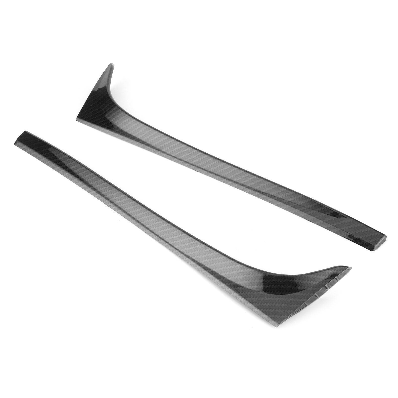 Heckscheibenspoiler-seitenflügel-zierleisten Passend Für Mk7 Mk7.5 2014–2018, Carbonfaser-optik