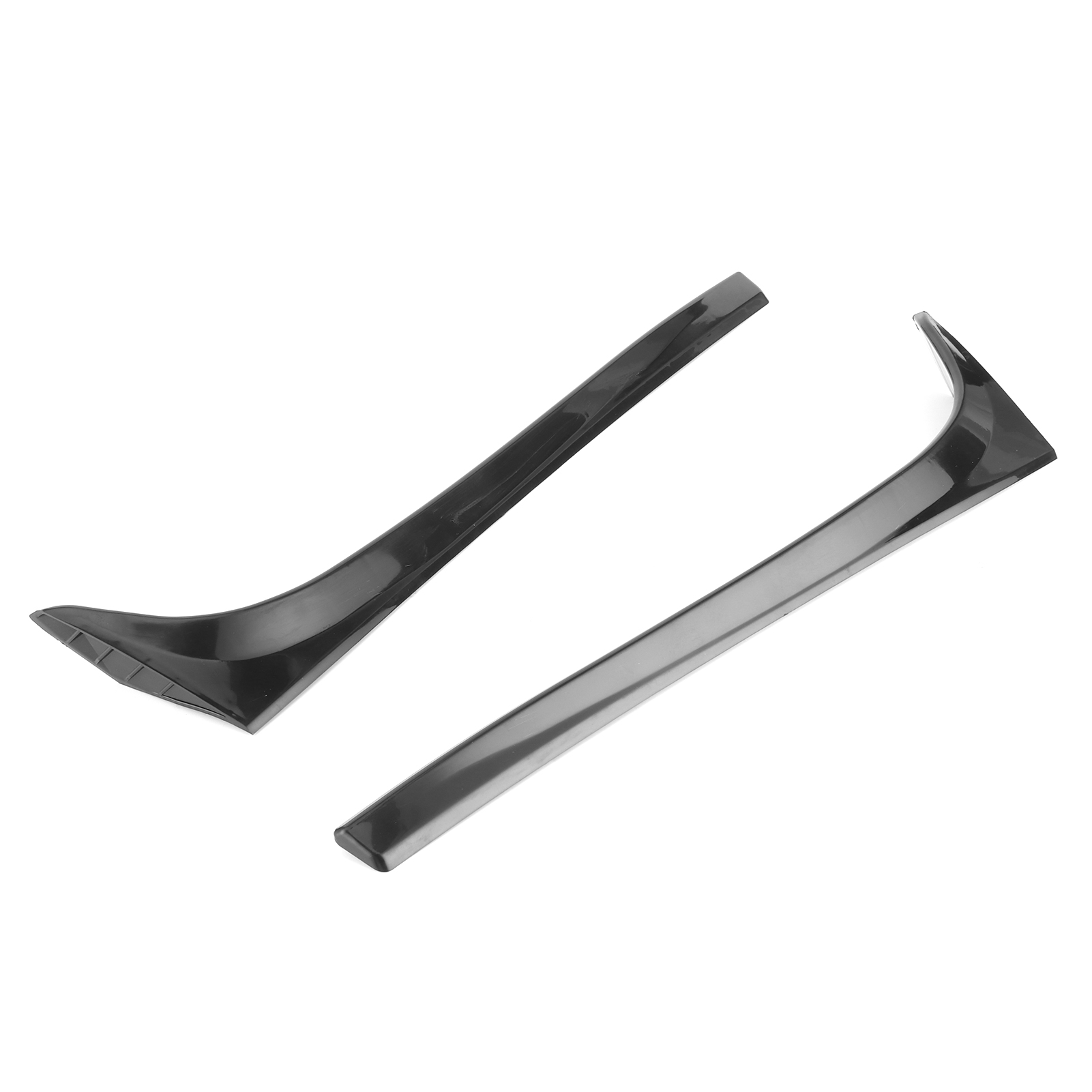 Heckscheibenspoiler-seitenflügel-zierleisten-zubehör Passend Für Mk7 Mk7.5 2014–2018, Glänzend Schwarz