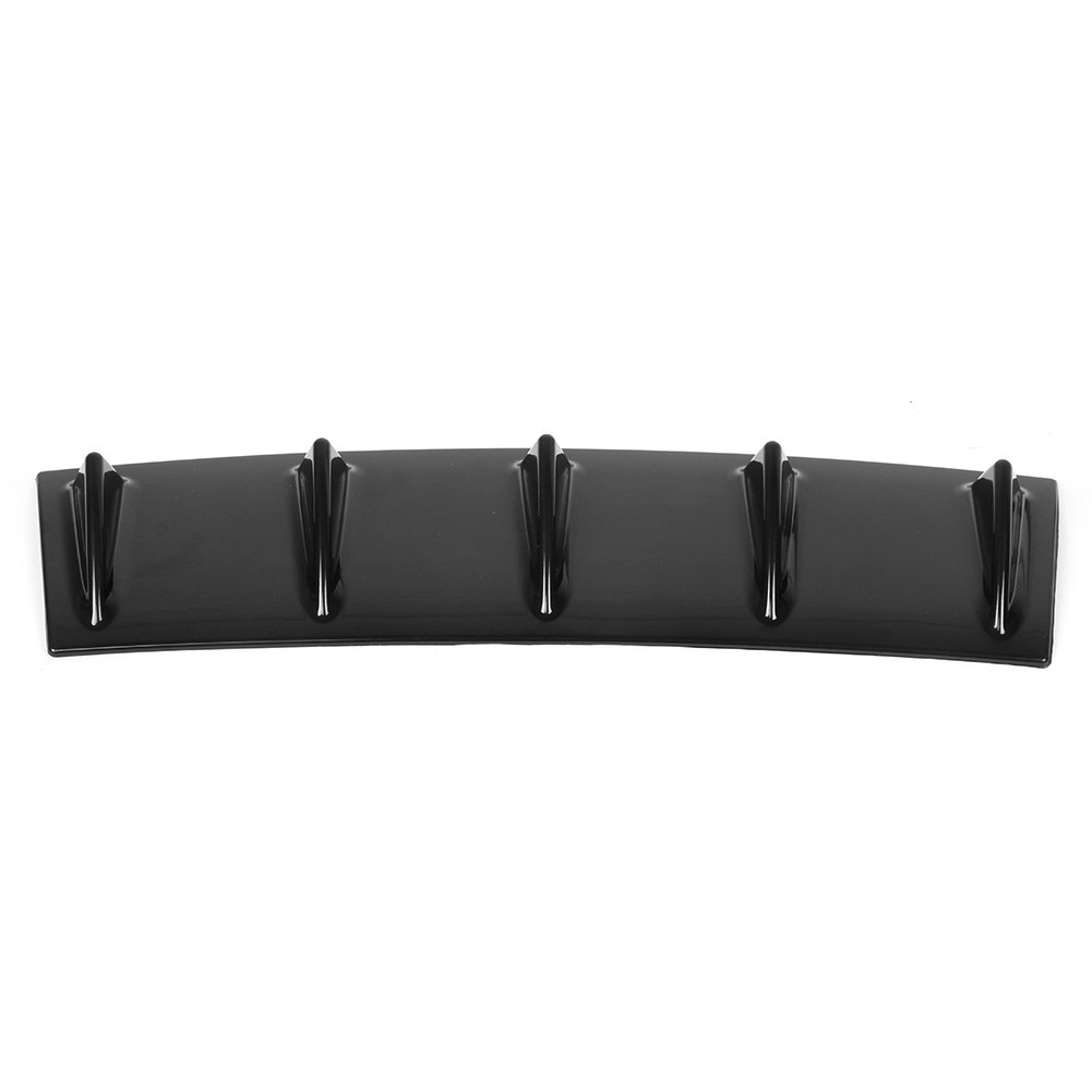 Universeller Heckstoßstangenspoiler, Haifischflossen-diffusor, Lippe, Diffusor, 5 Zähne
