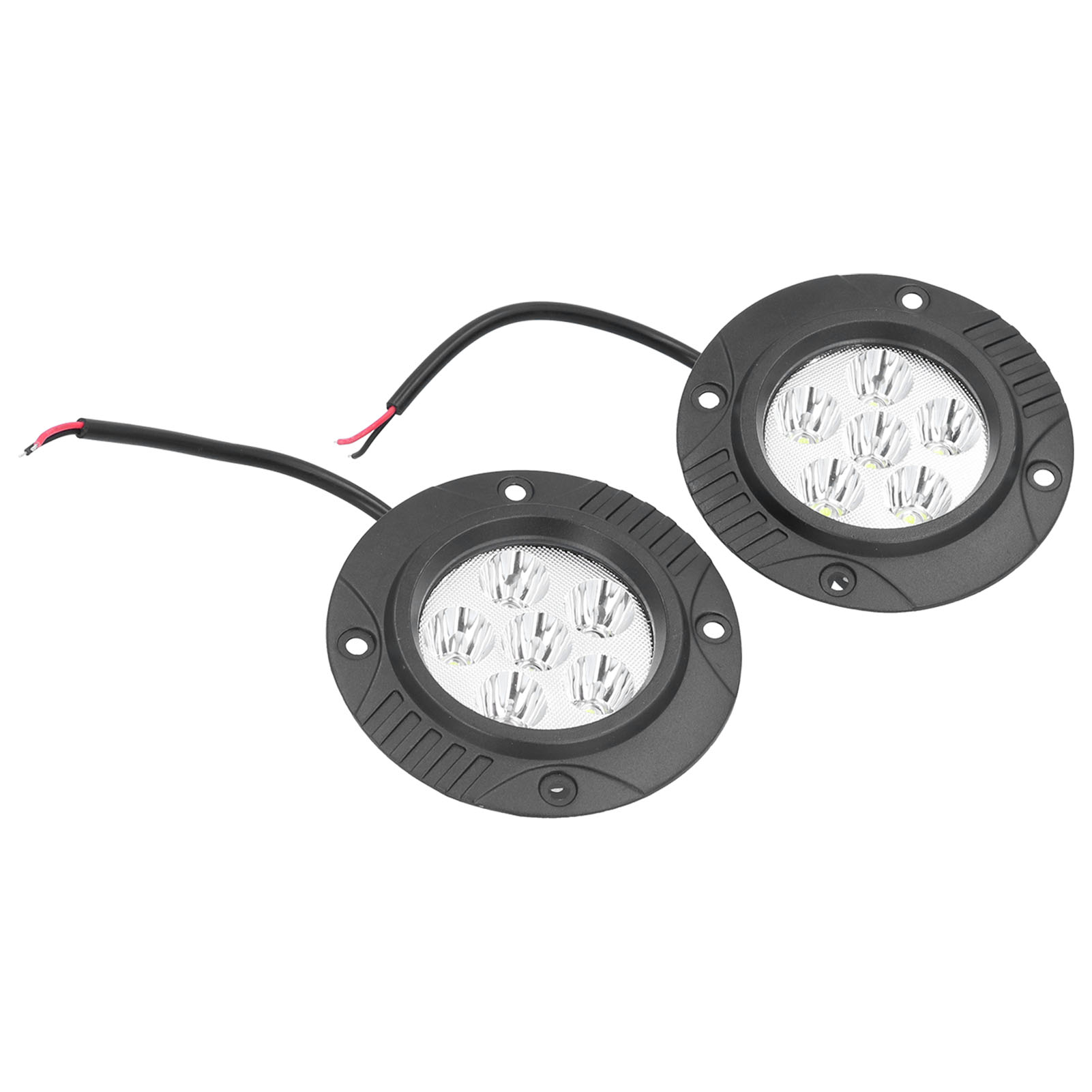 Runder 5-zoll-nebelscheinwerfer Mit Integrierter 6000k-led, 6000 Lumen, Ip67 Wasserdicht, Hohe Helligkeit, Versenkter Frontscheinwerfer Für Fahrzeuge