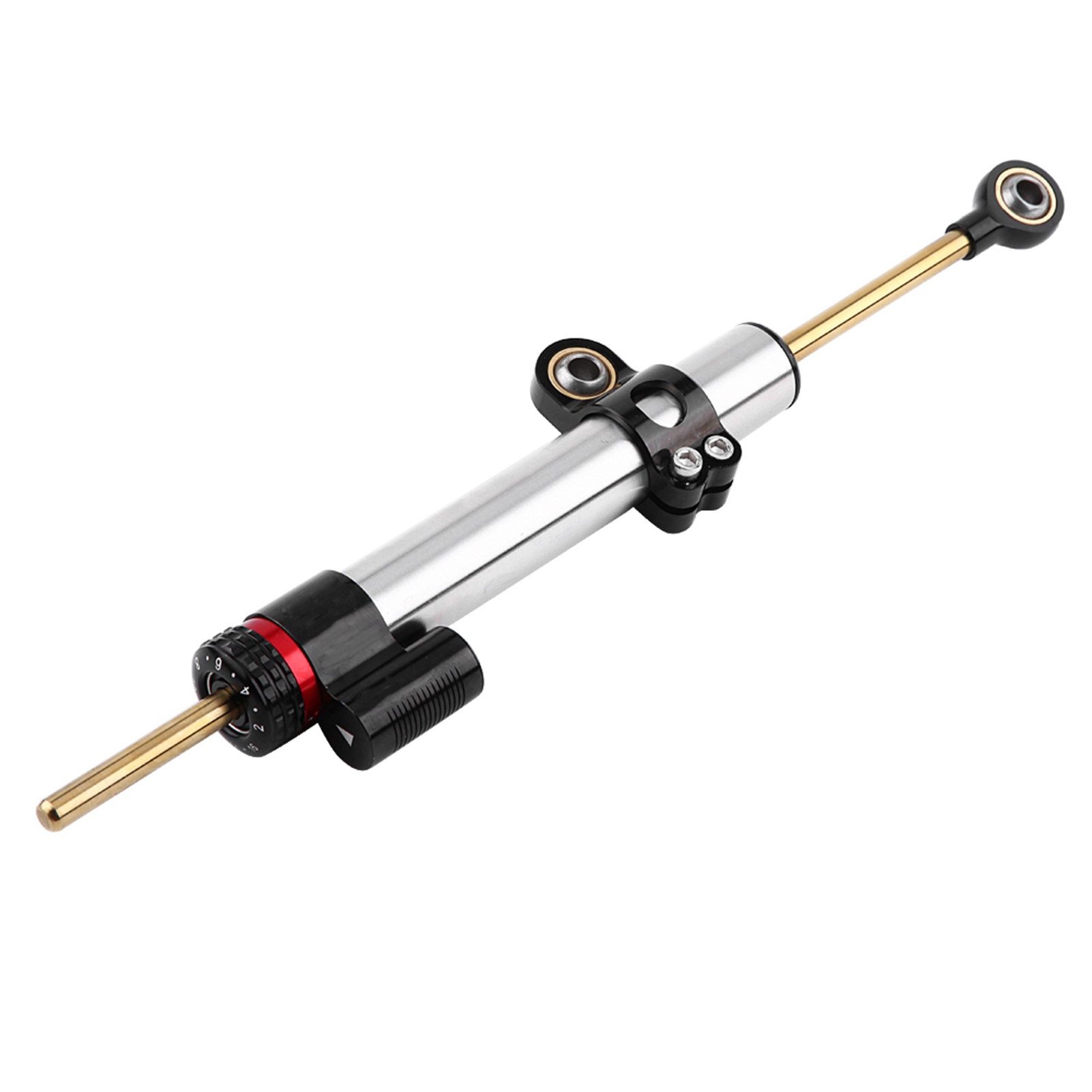 Universeller Lenkungsdämpfer Aus Aluminium Für Mt10, Mt-07 Und Mt-09 Motorräder, Langer Lenkerdämpfer, Hochleistungs-stabilisator-kit