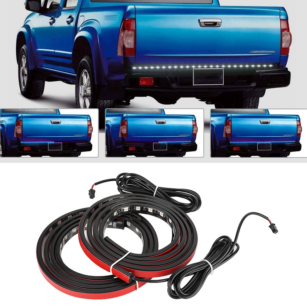 Set Mit 2 Flexiblen Led-streifen, 152 Cm, Brems-/blinklicht, 12 V Dc Blinkgeber, Flexibler Lichtstreifen