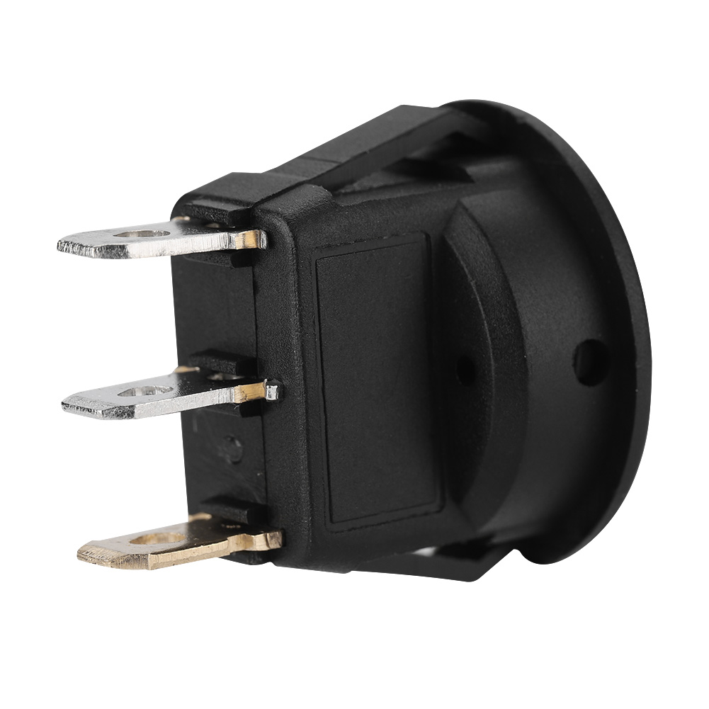 Runder Ein/aus-spst-12v-elektroschalter Für Auto, Transporter, Armaturenbrett, Boot, Lampe