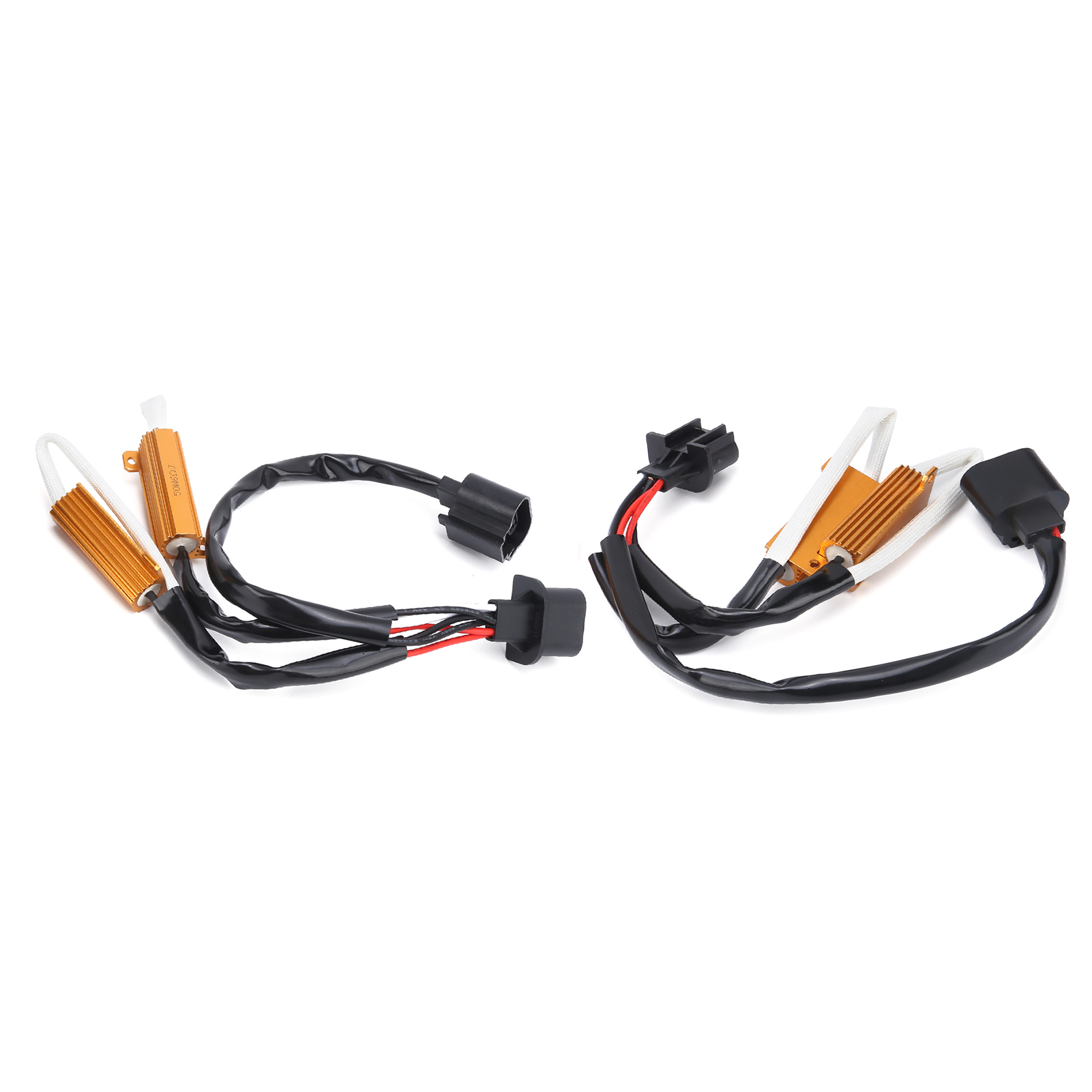 2 Stück 50w 6ω H13 9008 Led-metallwiderstandsadapter Für Blinker / Nebelscheinwerfer