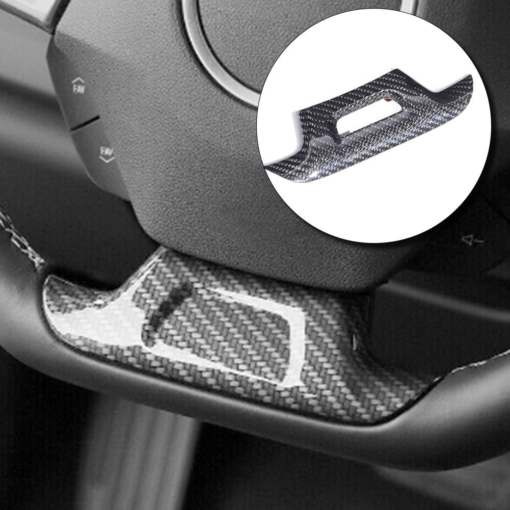 Lenkradbezug Aus Kohlefaser, Passend Für Chevrolet Camaro Zl1 2017-2019 Mit Loch