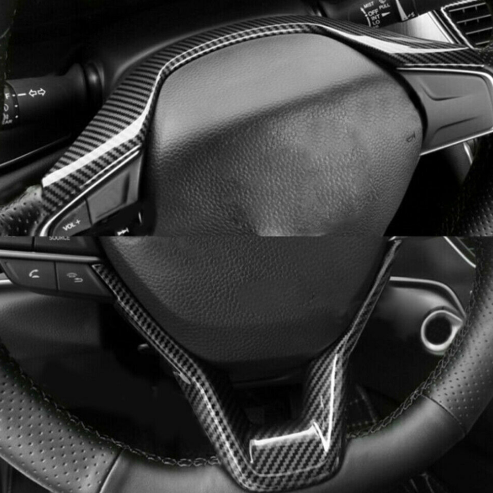 2-teiliger Lenkradbezug Mit Carbonfaser-textur, Passend Für Honda Accord 10. Generation (2018–2020)