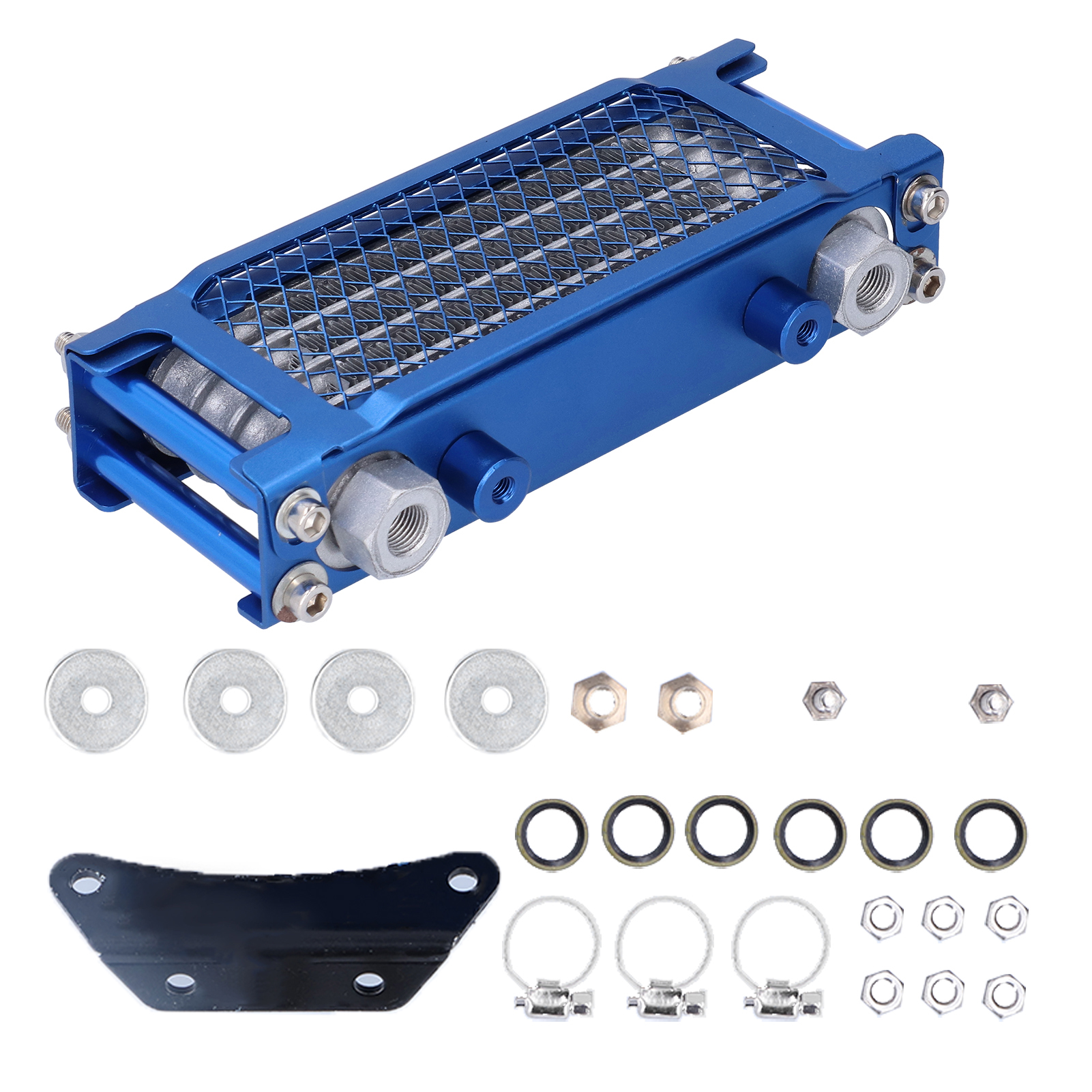 Universeller Motorölkühler-bausatz Für 125-250 Cm³ Motocross-motorräder, Quads, Atvs Und Pitbikes