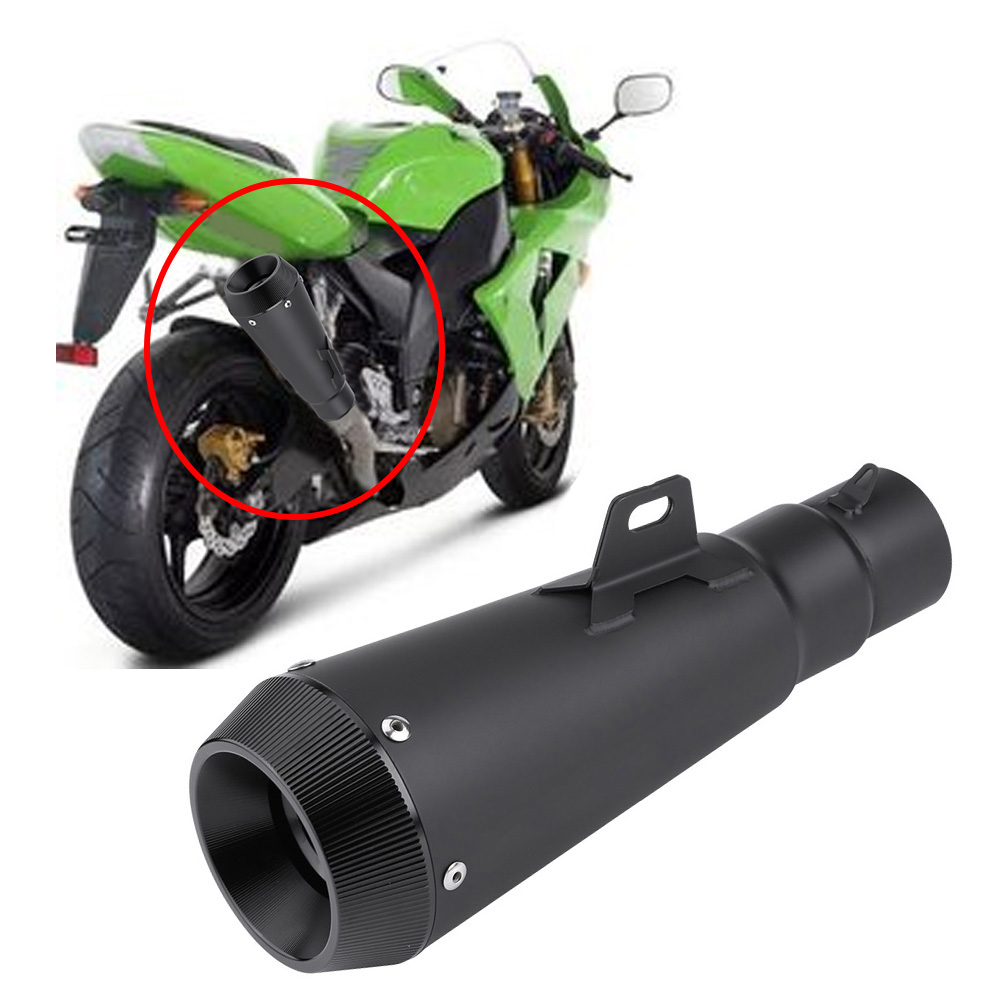 Universeller Motorradauspuff 38–51 Mm, Modifizierter Schalldämpfer Für Dirtbikes, Rohr Mit Typ-1-adapter, Leistungssteigerungszubehör