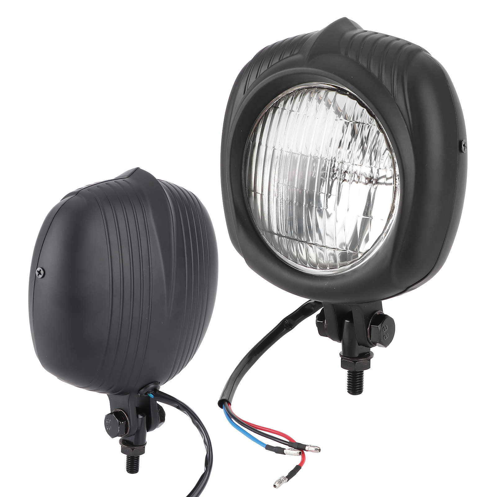 Universeller Motorradscheinwerfer, Retro-projektor, Klare Linse, 10 Cm, 12 V, 60 W, Kompatibel Mit Honda