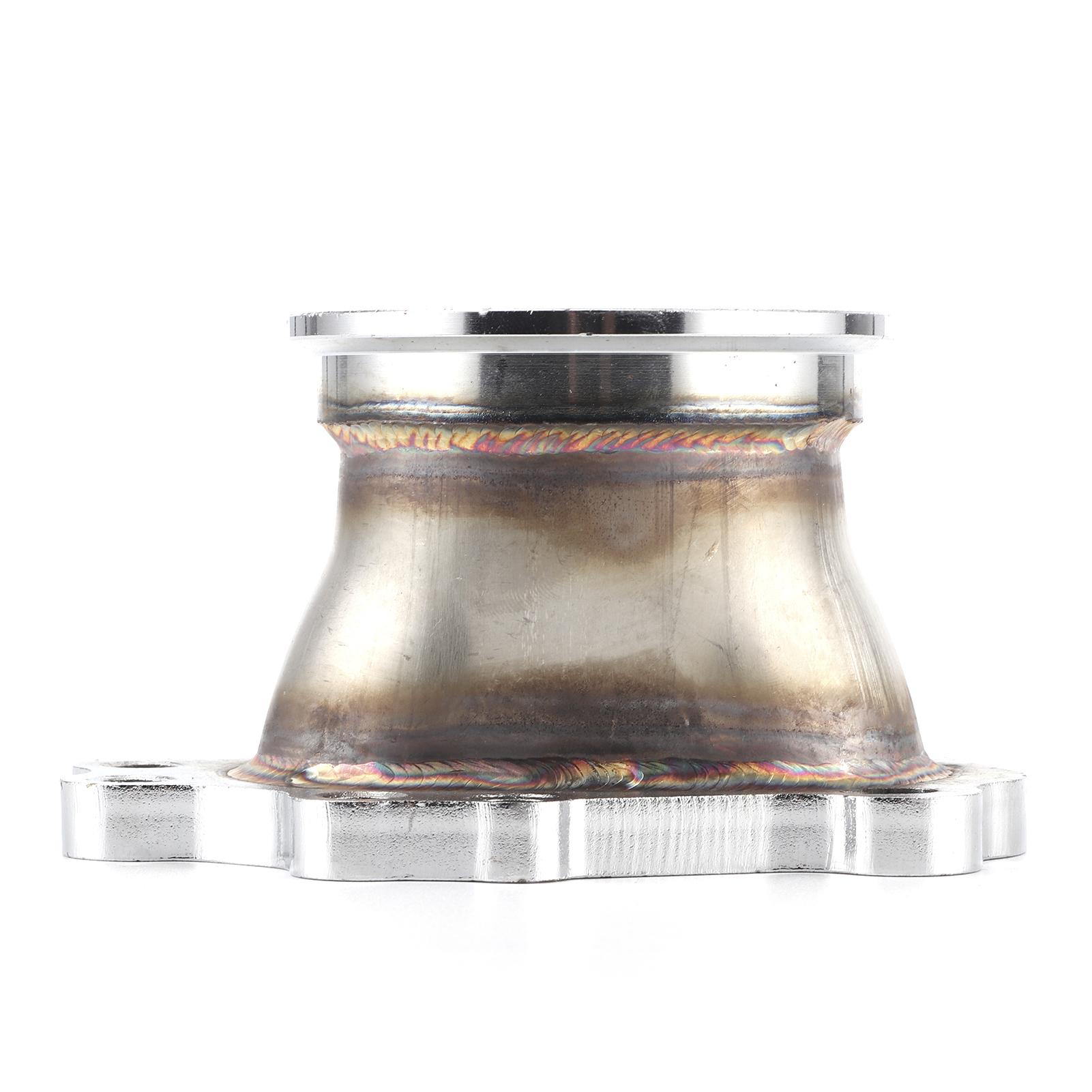 8-loch-turboflansch Auf 3-zoll-v-band-downpipe Für Garrett T25, T28, Gt25, Gt28, Abgaskrümmeradapter