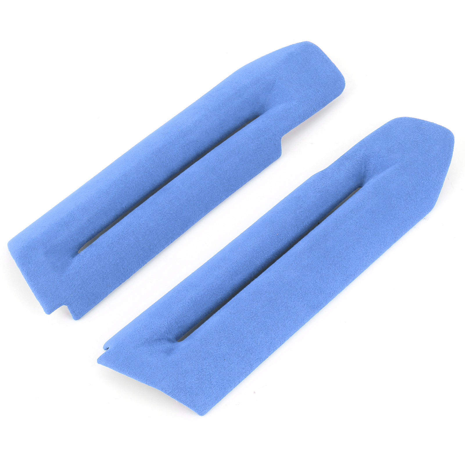Türverkleidungsset Aus Wildleder Für Ford Mustang (2015–2020), Armlehnenbezug, Hellblaue Dekorelemente, Armaturenbrett-zierleisten-set