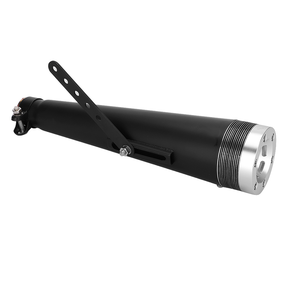 Universeller Edelstahl-endschalldämpfer Für Motorräder, G115 Auspuffrohr, Robustes Und Langlebiges Motorradteil.