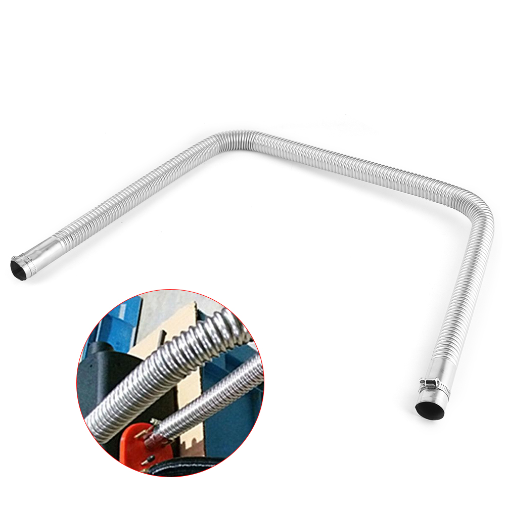 Abgasrohr Für Standluftheizung Aus Edelstahl, Diesel-gas-entlüftungsschlauch, 2,5 Cm/1 Zoll Innendurchmesser, 100 Cm/39,4 Zoll
