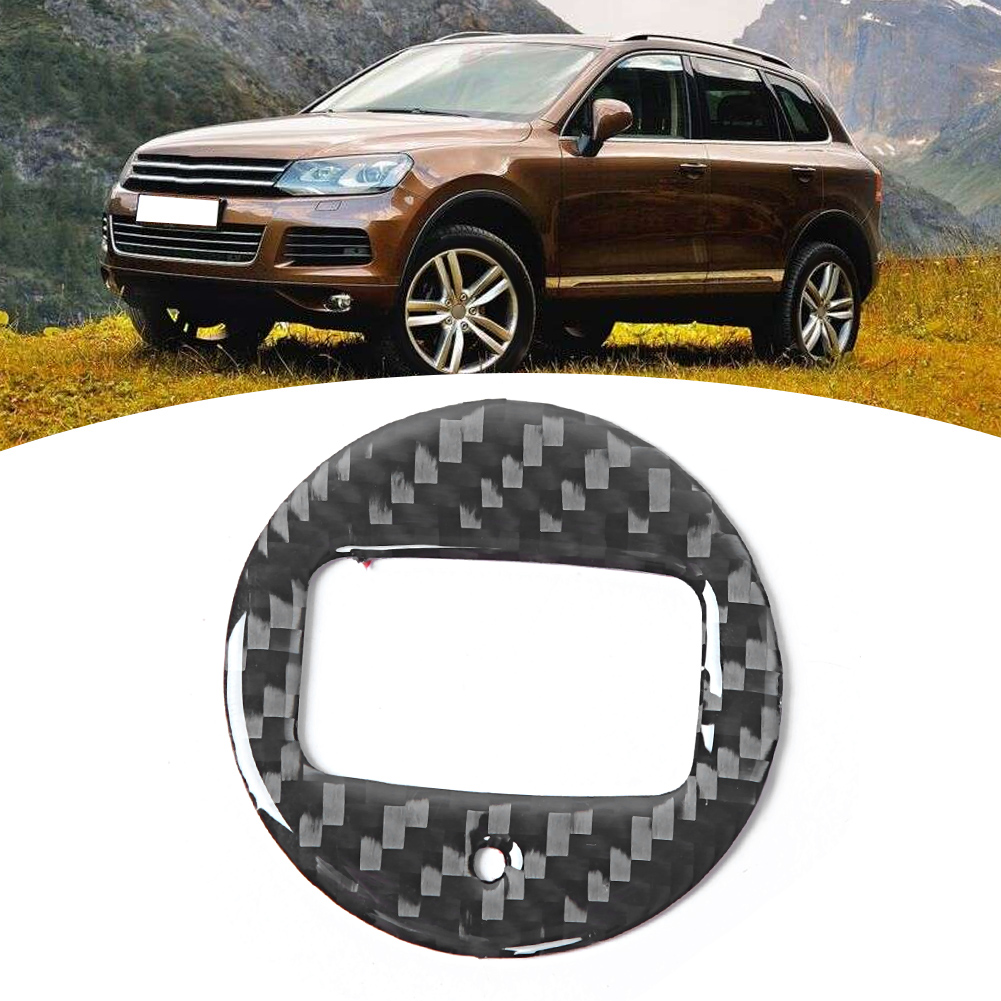 Interieur-zündschloss-aufkleber Aus Kohlefaser Passend Für Vw Touareg 2011-2018
