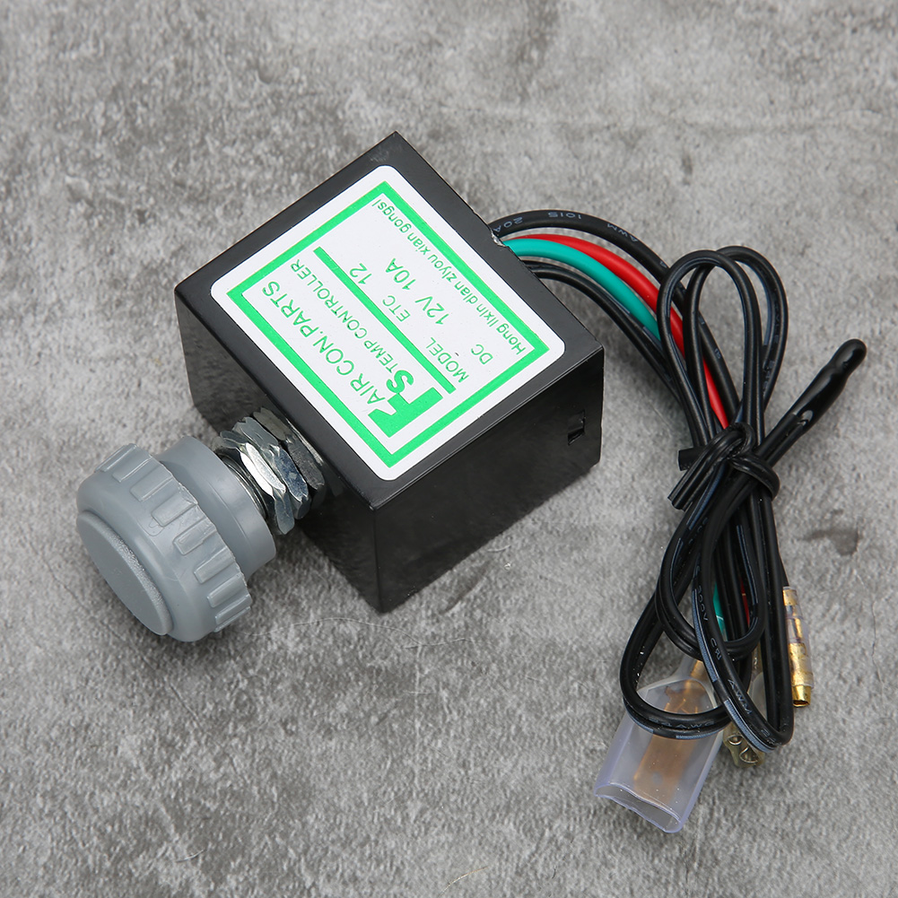 10a Elektronischer Thermostatschalter Für Kfz-klimaanlage, Temperaturregelung, Kfz-zubehör, 12v