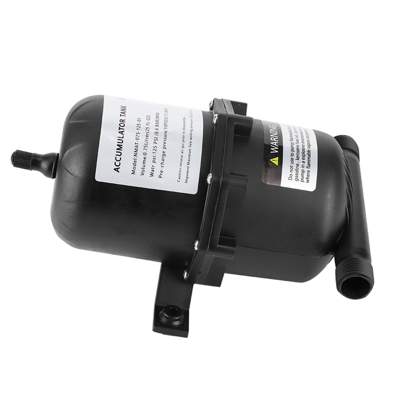 Druckspeicher Mit Wasserpumpe Und Durchflussregelung, 0,75 L, 125 Psi, Wasserdicht, Für Boote, Wohnmobile Und Boote