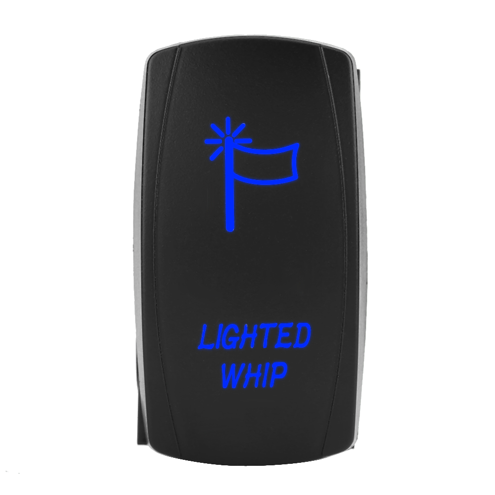 5-poliger Kippschalter Mit Blauer Led, Beleuchteter Ein/aus-hebel 12v-20a 24v-10a, Hebelschalter Für Armaturenbrett, 1 Stück.