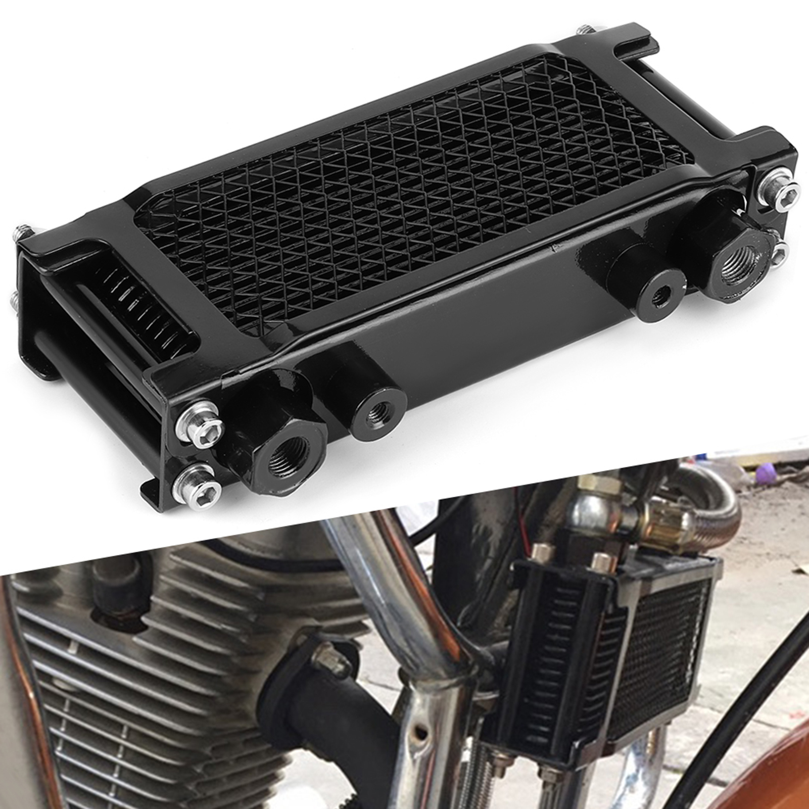 Universeller Motorölkühler-satz, Passend Für Monkey Car 100-250 Cm³, Offroad-atv, 4-rad-motorrad