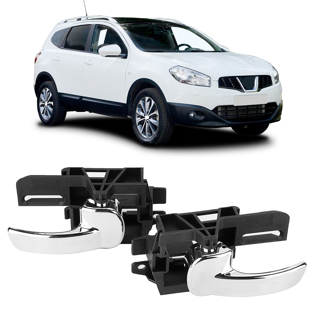 Türgriffset Innen, 2-teilig, Für Nissan Micra K12 2006–2013, Teilenummer 51218243617/51218243618, Türgriff Für Fahrer- Und Beifahrerseite