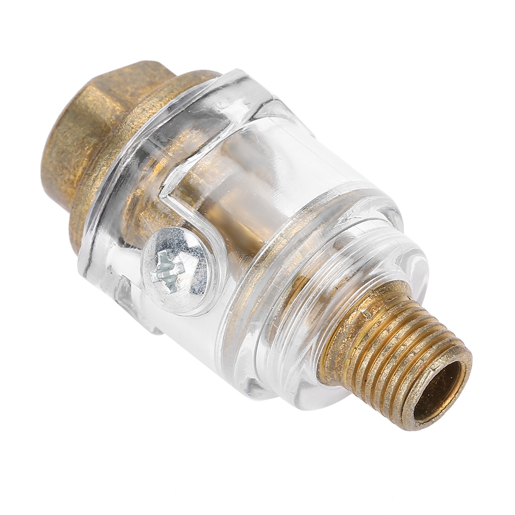 Automatischer Luftschmierer 1/4" Bsp, Kompakter Inline-schmierer Für Kompressoren, Druckluftwerkzeuge, Automatische Rohrschmierung
