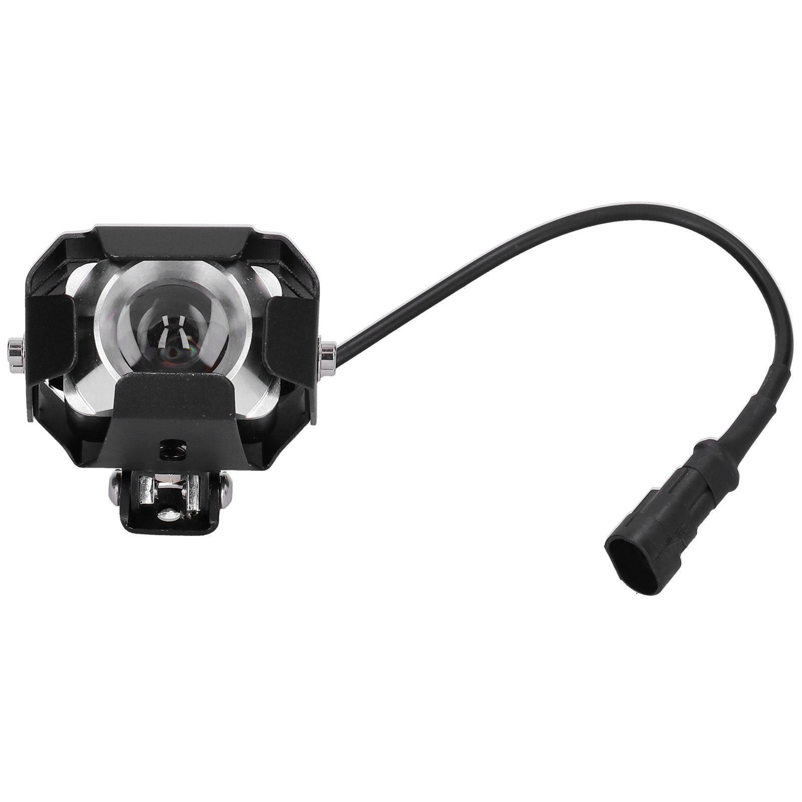 100-w-motorradscheinwerfer Mit 6 Leds, 3500 Lm, 6000 K Weiß, Nebelscheinwerfer, Arbeitsscheinwerfer, Suchscheinwerfer, Fernlicht, Leistungsstarker, Wasserdichter Suchscheinwerfer