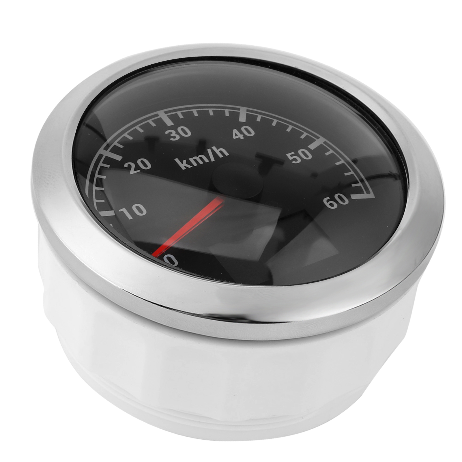 85-mm-multifunktions-gps-computer Mit Geschwindigkeits-, Kilometer-, Winkel- Und Richtungsanzeige Für Motorrad, Boot, Auto – 60 Km/h