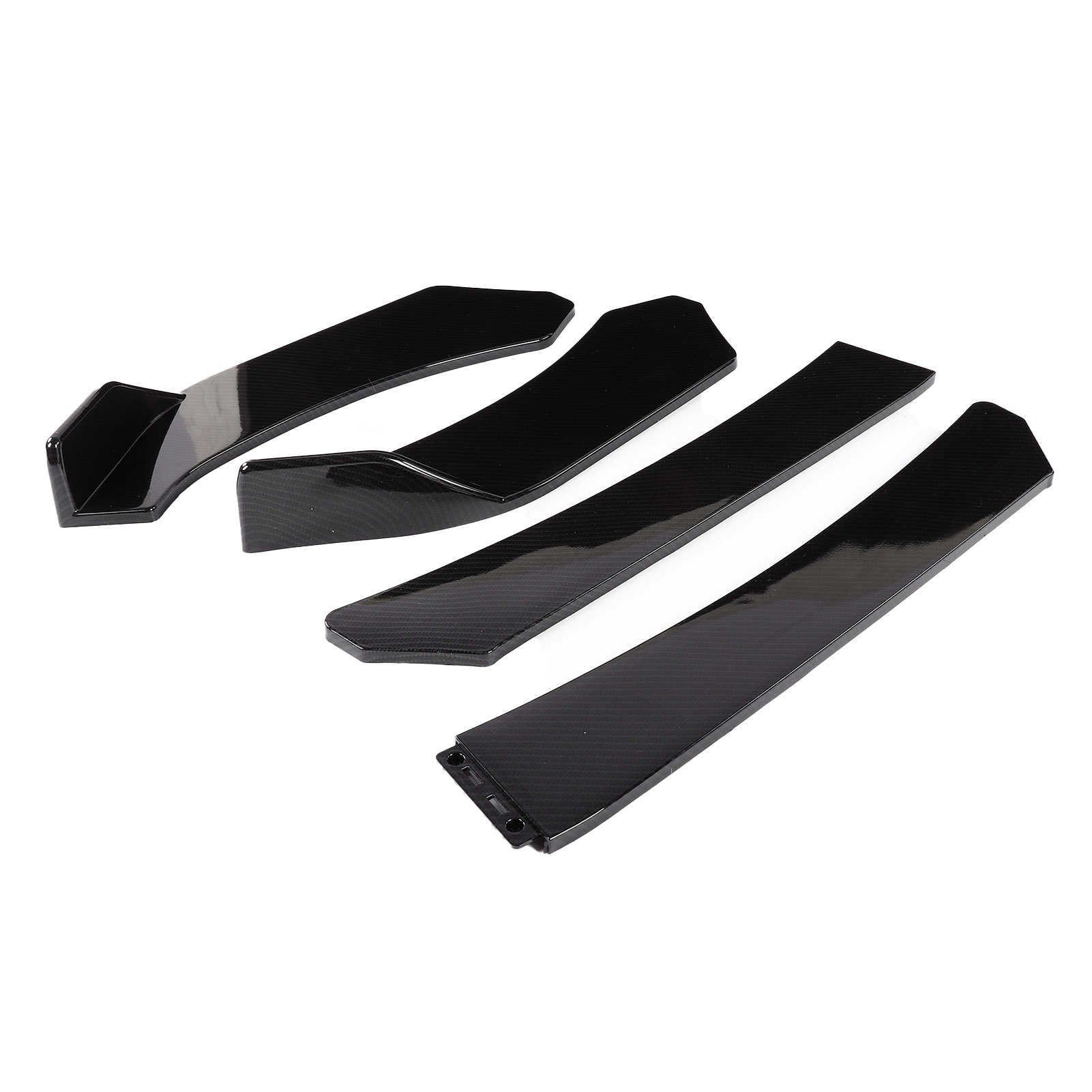 Universelle Frontstoßstange, Spoiler, Lippenabweiser, Unterer Diffusor, Karosseriebausatz In Carbon-optik