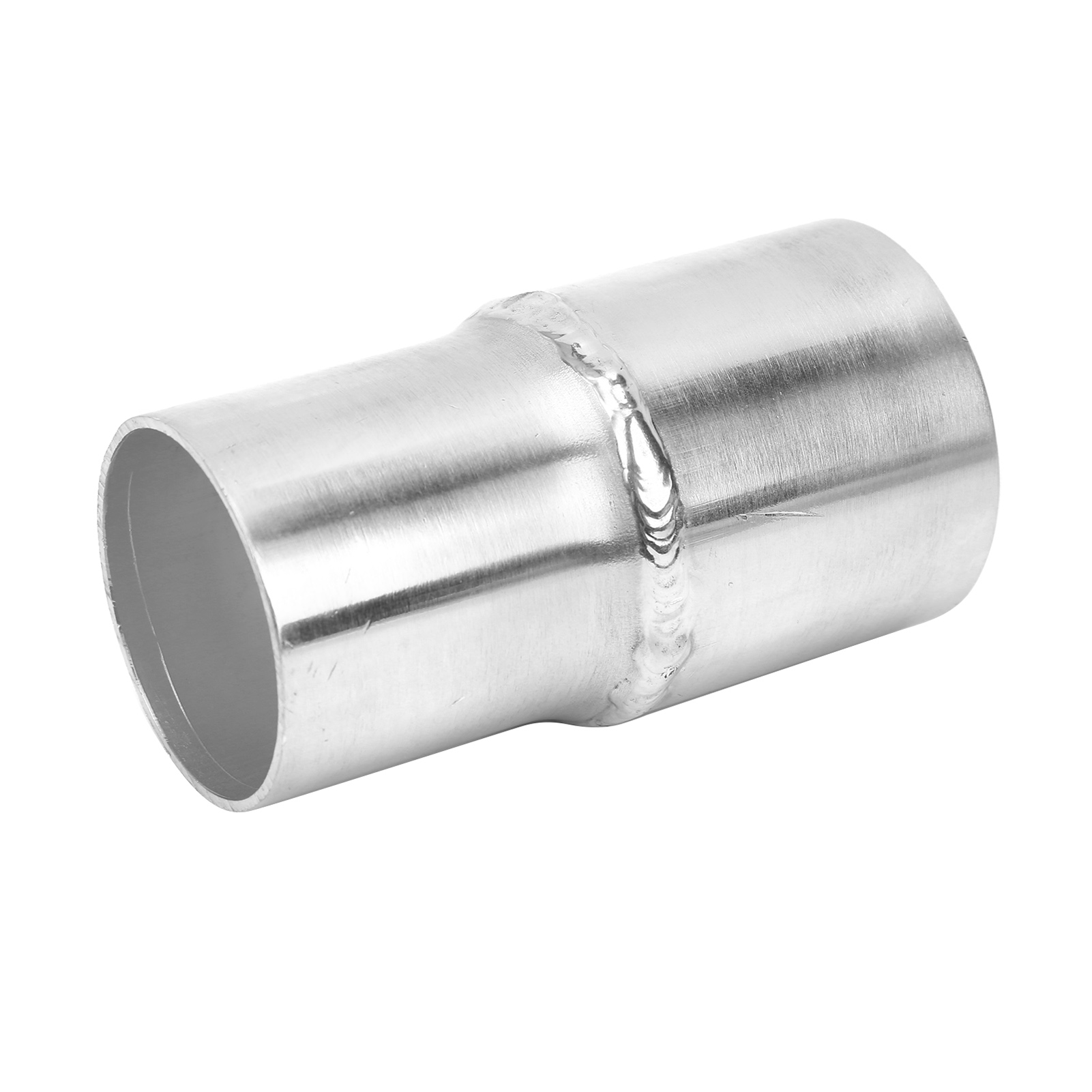 Reduzieradapter Für Auspuffendrohre, 2 Zoll Auf 2,25 Zoll, Hochglanzpoliert, Zum Schweißen Oder Klemmen, Universell.