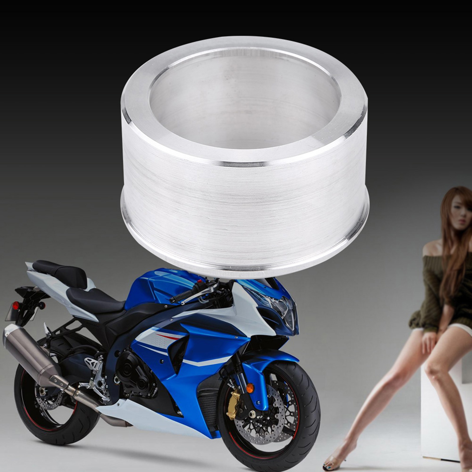 Expansionskammer-reduzierstück 60 Mm Auf 51 Mm Aluminium Für Motocross-auspuff, Schalldämpferverbinder, Motocross-teil, Durchmesserreduzierer, Rohradapter.