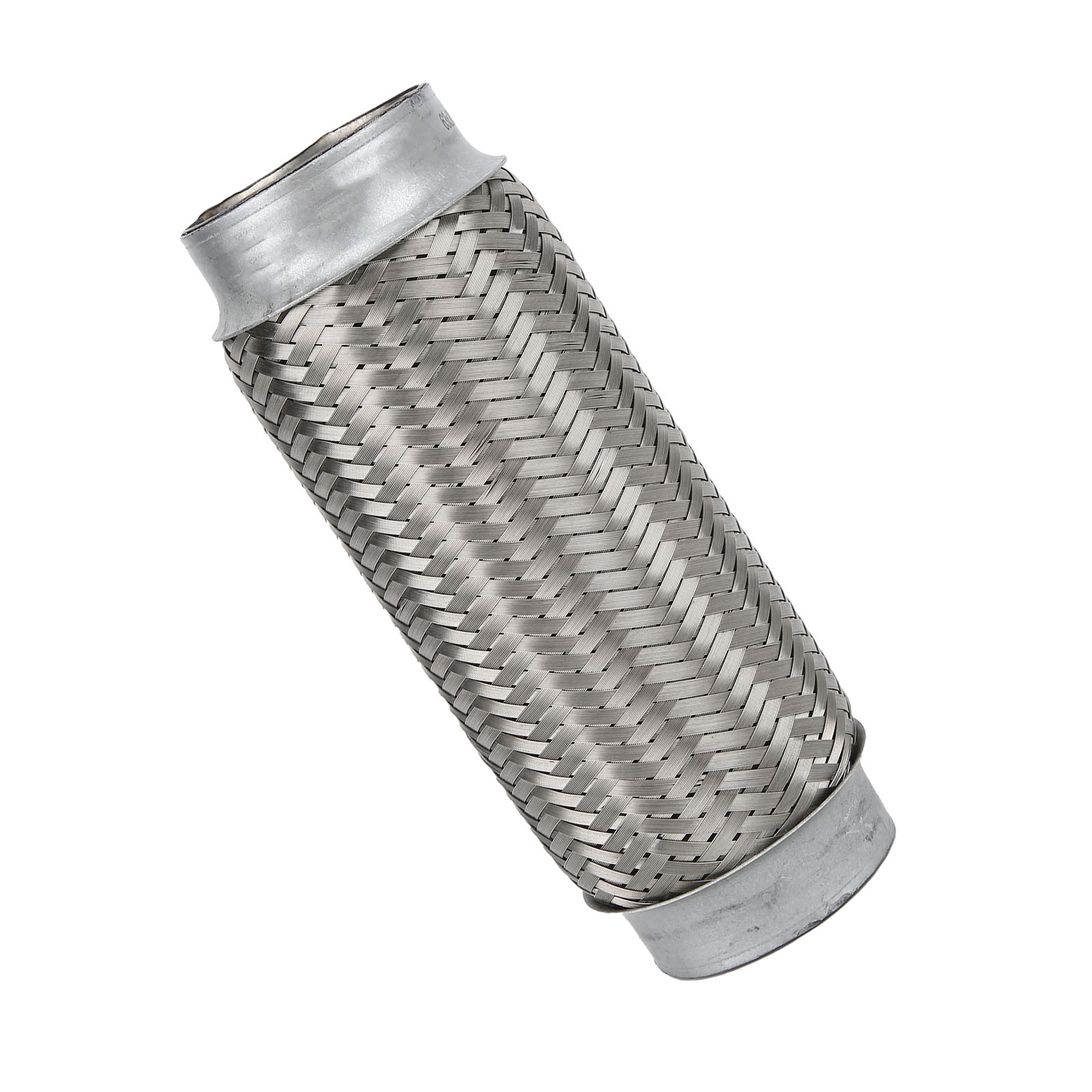 2,5 X 8 Zoll (ca. 6,35 X 20,3 Cm) Geflochtener, Flexibler Auspuffschlauch Aus Edelstahl, Universalgelenkanschluss Für Pkw