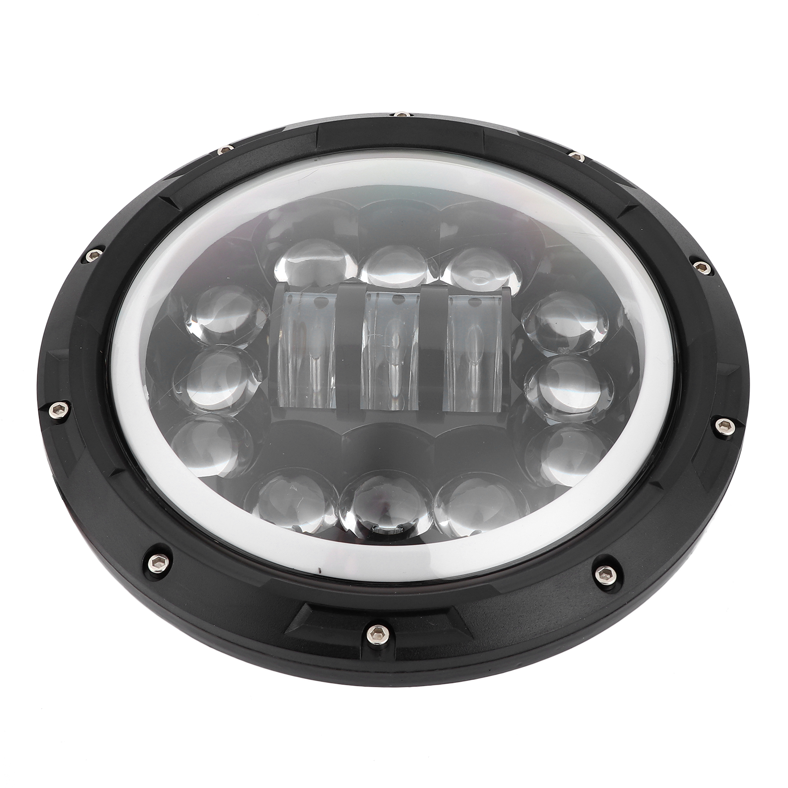 90w 7 Zoll Led-arbeitsleuchte, 6000k Kaltweiß, Ip67 Wasserdicht, Universeller Scheinwerfer Für Auto, Motorrad Und 4x4.