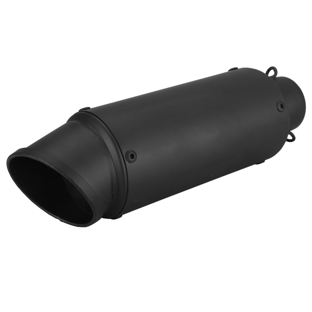 Universal Schräger Motorradschalldämpfer 51mm Auspuff Endrohrausgang (1)