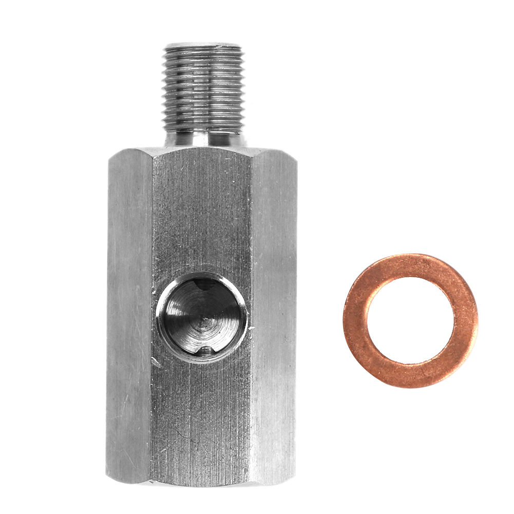 Öldruckmesser-adapter 1/8 Zoll Npt-innengewinde Auf Bspp/bsp-t-stück (außen- Und Innengewinde)
