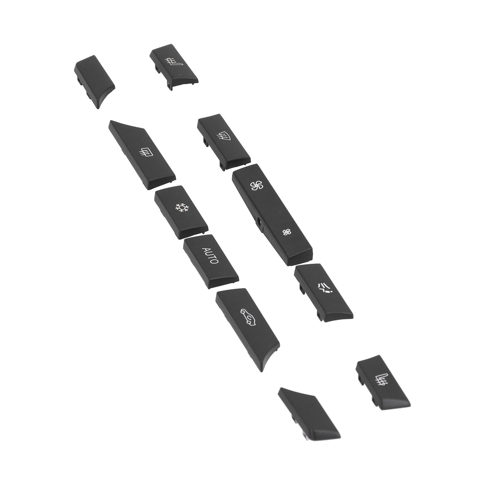 11 Abdeckungsknöpfe Für Heizung/klimaanlage 61319313922, Kompatibel Mit Bmw 5er, 6er Und 7er Reihe F01, F06 Und F07, Ersatzteil