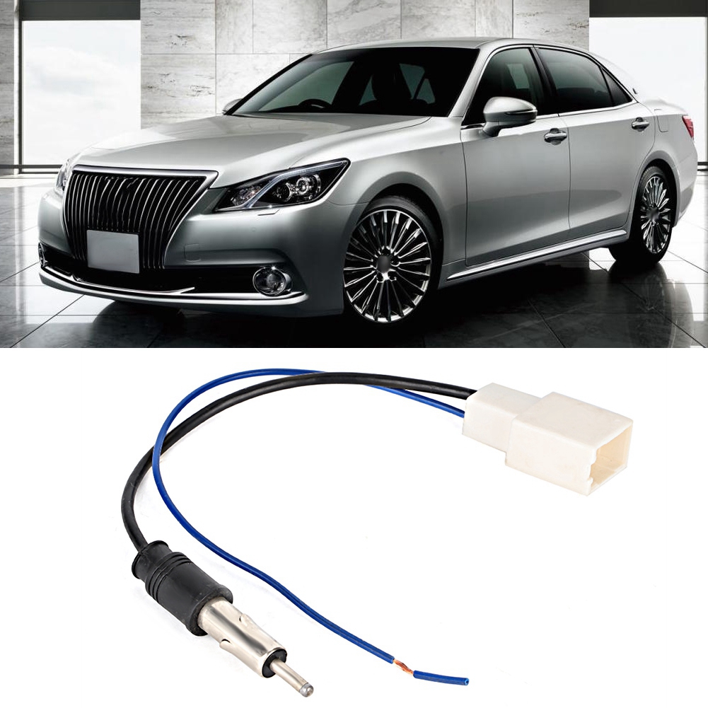 Abs-autoradio-/cd-antenne Mit Verstärker, Weibliches Adapterkabel Kompatibel Mit Toyota Crown