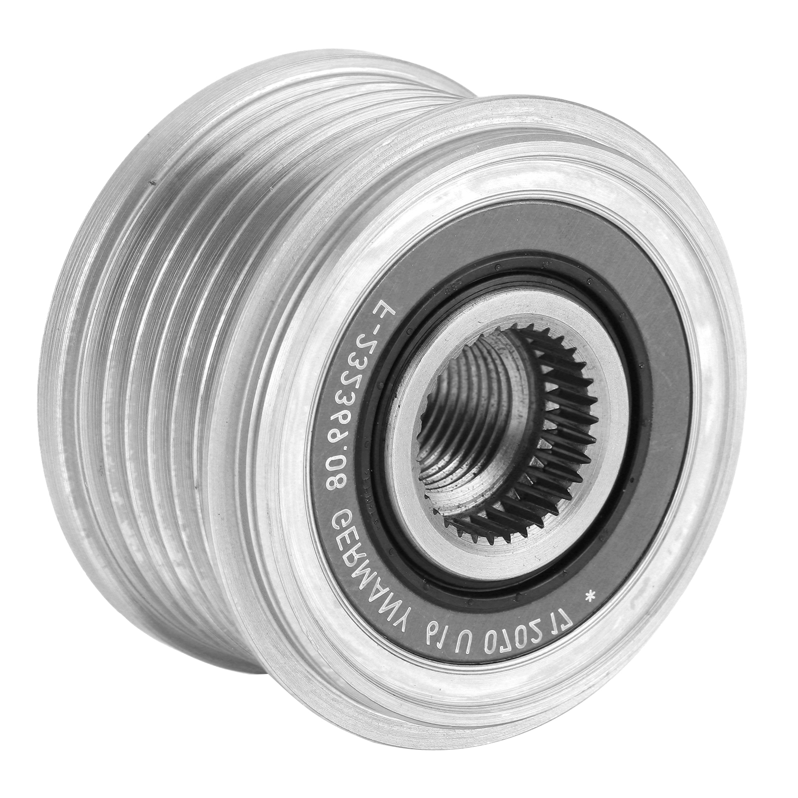 Freilaufriemenscheibe Für Lichtmaschine F-232369, Passend Für Peugeot 1007 206 207 207cc 307 406, Neues Ersatzteil, Direkter Austausch, Kompatibel Mit Benzin- Und Dieselfahrzeugen.