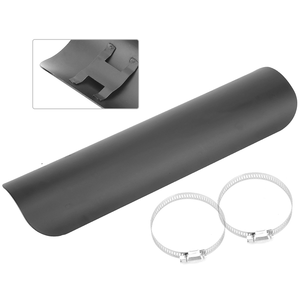 Hitzeschutzplatte Für Auspuffrohre, Universell Für Motorräder, 2,0–2,76 Zoll