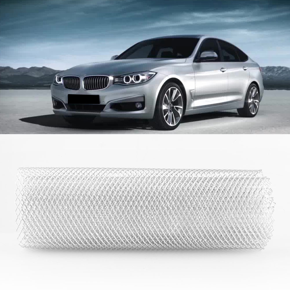 Universelles 6x12mm Rautenförmiges Aluminium-gitter Für Stoßfänger, Robustes Gitter, Stoßfänger-reparaturset, Rautenförmiges Gitter