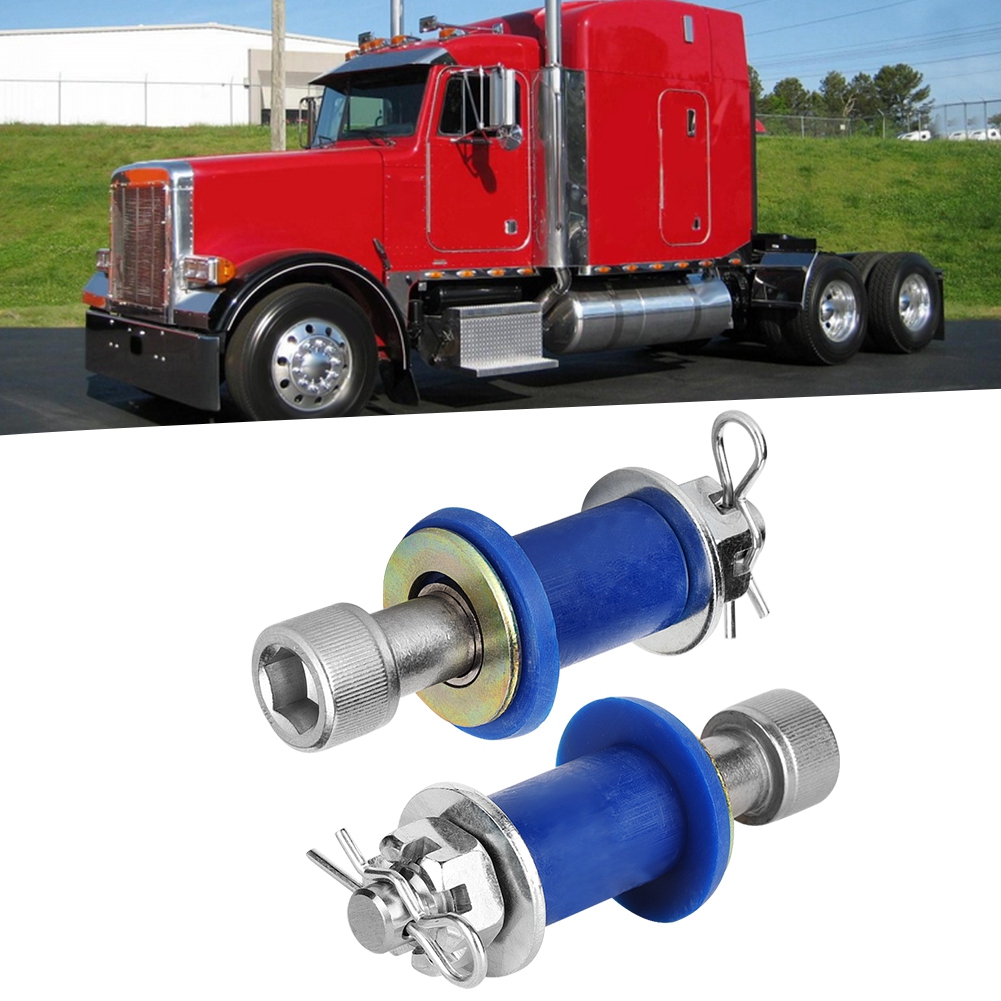 Motorhaubenscharnier-drehpunkt-reparatursatz Mit Schrauben Für Peterbilt 378 379, Robustes Befestigungszubehör, Stahlmontagebaugruppe, Passgenaues Ersatzteil.