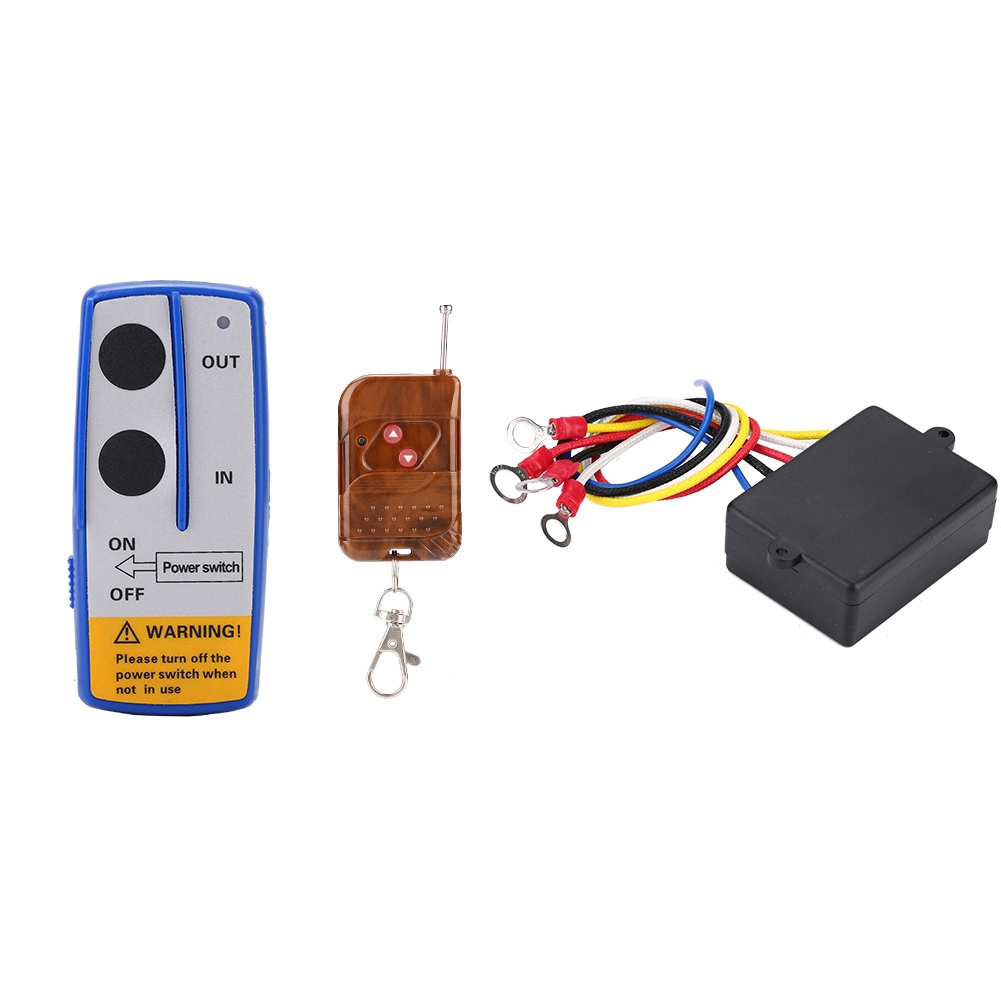 12v 50ft Universal-funkfernbedienung Für Auto-lkw-seilwinden-fernbedienungsset
