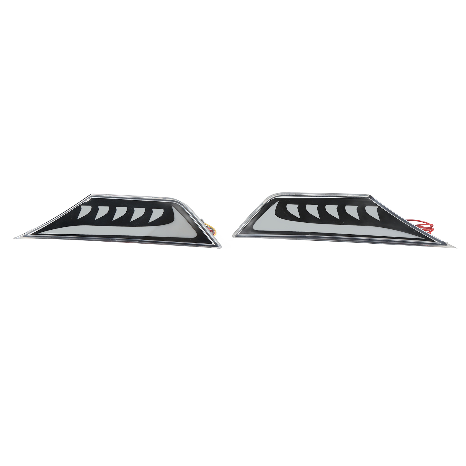 Jdm Style Led-seitenleuchten, Weißes Tagfahrlicht, Gelbe Sequentielle Dynamische Blinker, Ersatz Für Civic Der 10. Generation Ab 2016.