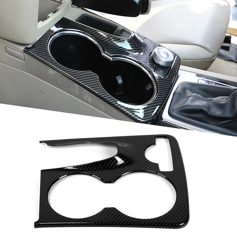 Abdeckung Für Den Getränkehalterrahmen Der Mittelkonsole, Passend Für Mercedes Benz Glk Klasse (x204) 2008-2015 (kohlefaser-optik)