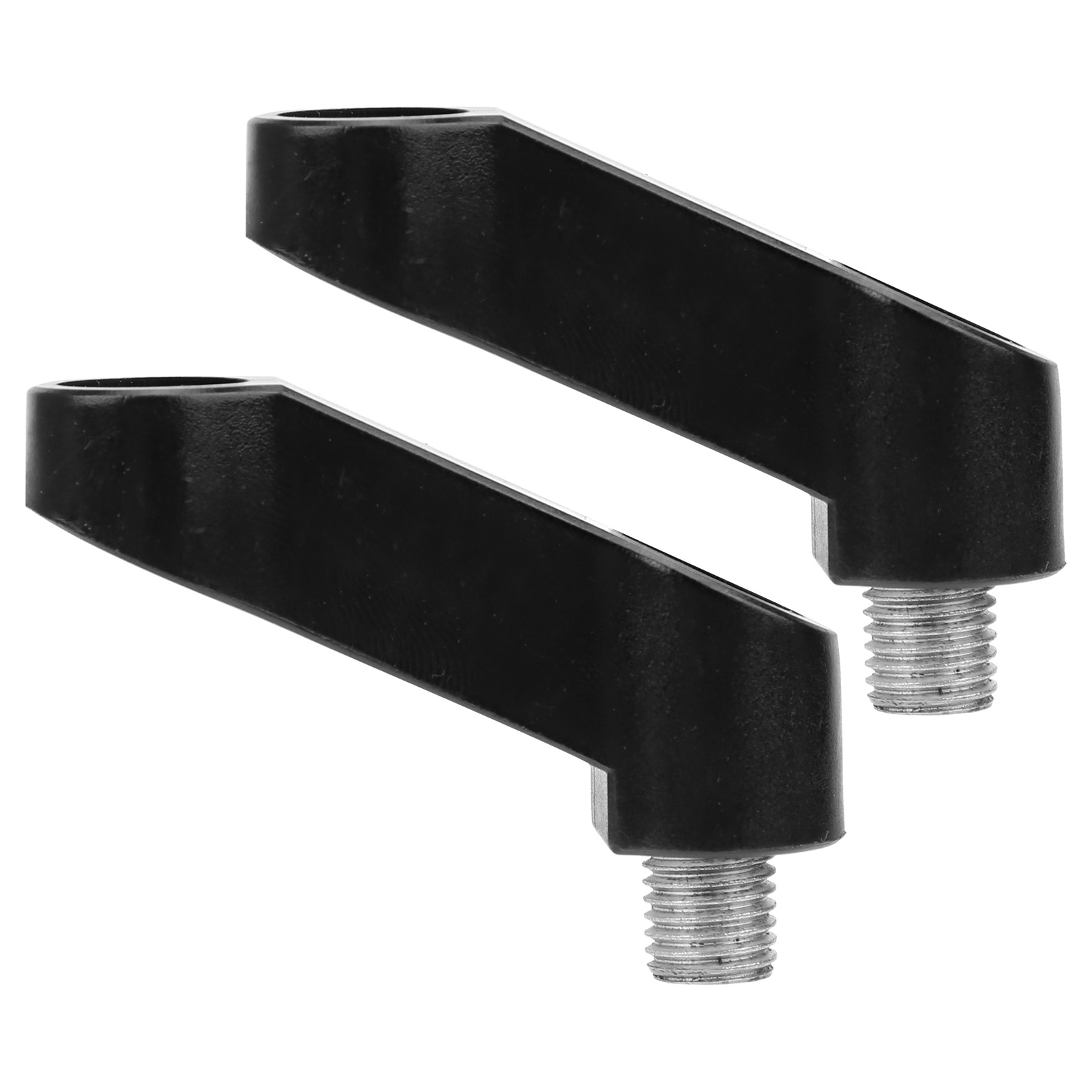 2 M10-halterungen, Riser-adapter, Universelles 10-mm-motorradspiegel-verlängerungsset