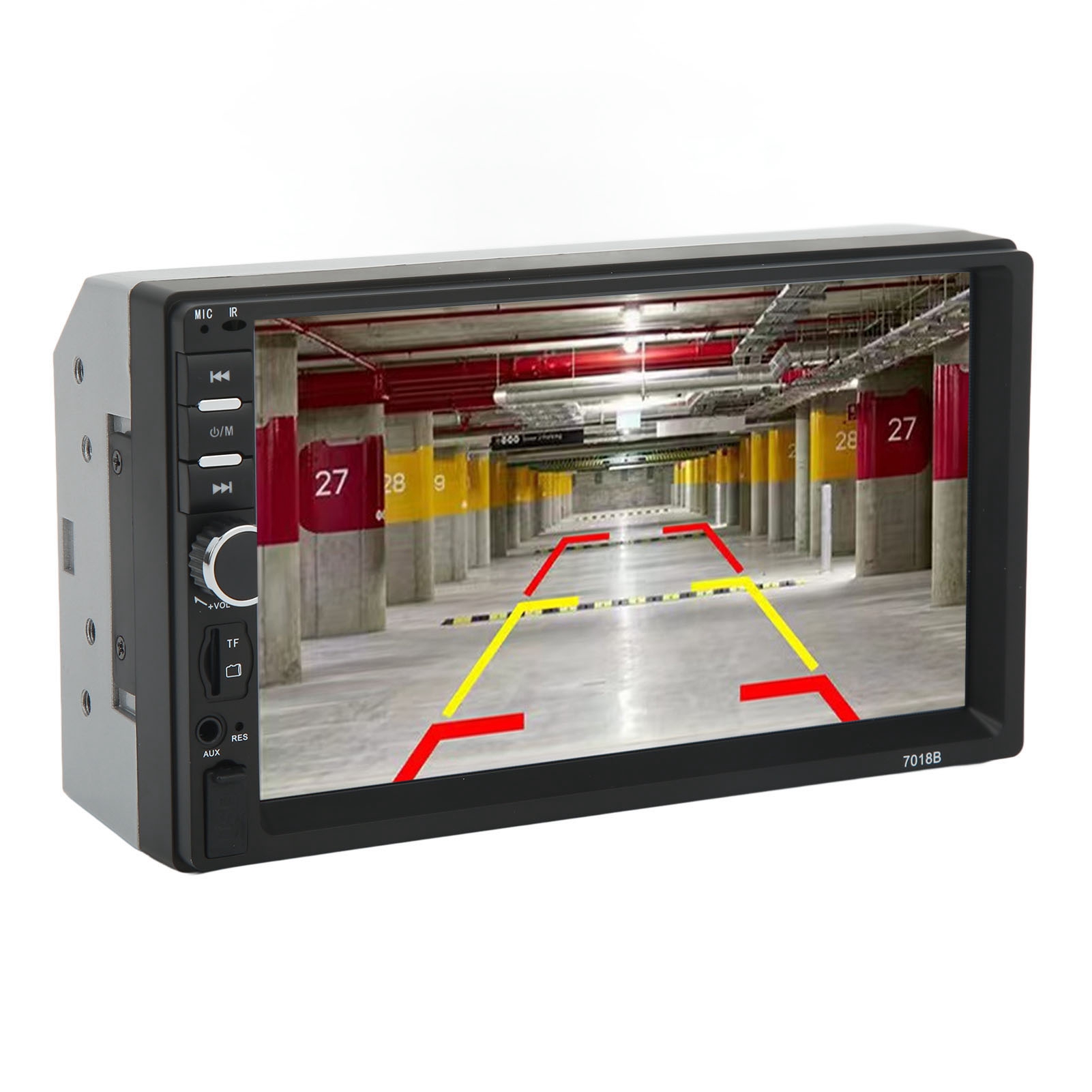 7-zoll-doppel-din-autoradio Mit Bluetooth, Hochauflösendem Touchscreen, Mp5-multimedia-player, Gps Und Rückfahrkamera