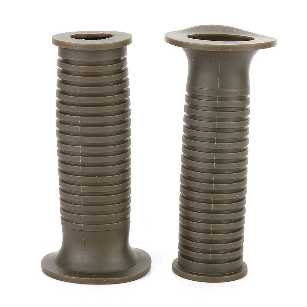 Paar 25/28 Mm 1 Zoll Motorrad-handgriffe Lenker Militärgrün Modifizierte Teile