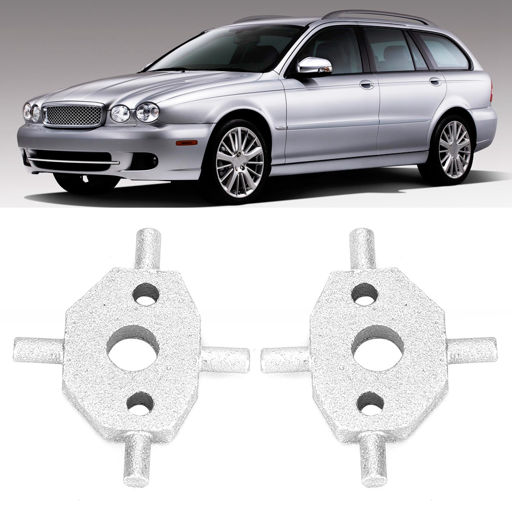 Schwenkbare Phillips-düse Für Scheinwerferwaschanlage, Paar, 271893275580, Kompatibel Mit Jaguar X-type Und S-type, Drehbare Kunststoffabdeckung