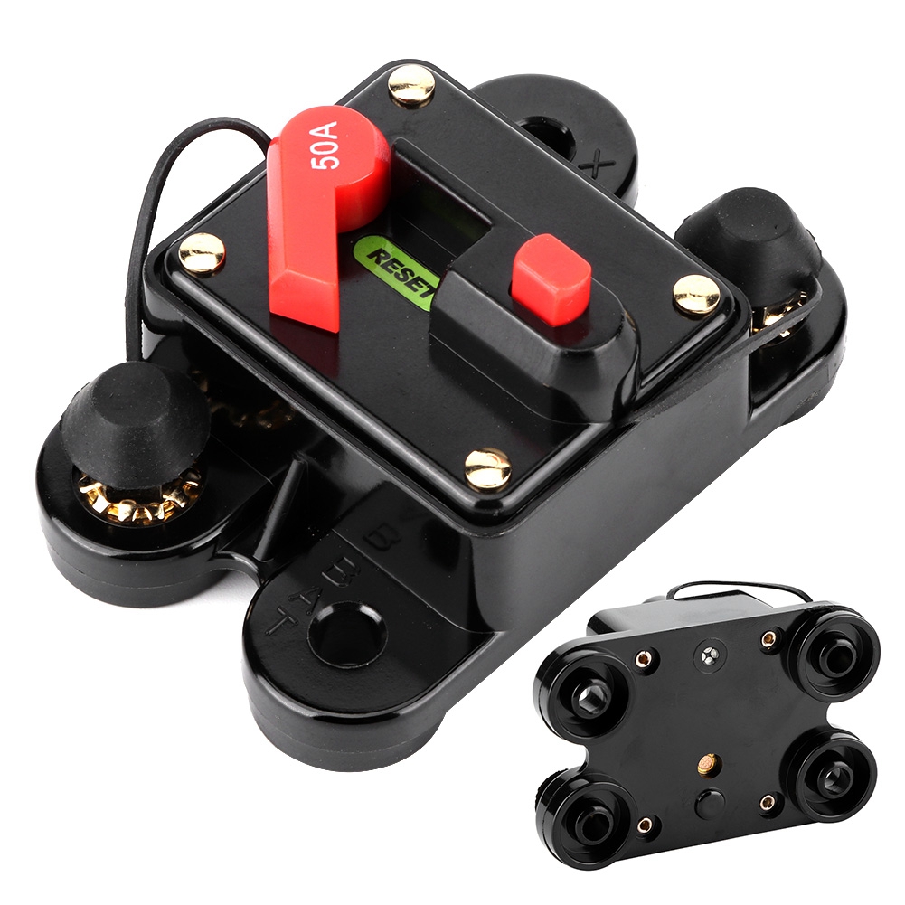 Automatischer/manueller Rückstell-sicherungshalter Für Autoradios, 12 V, 50 A