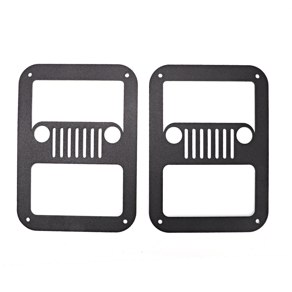 2 Stück Blinkerabdeckungen Passend Für Jeep Wrangler & Unlimited 2-türer Und 4-türer 07-17
