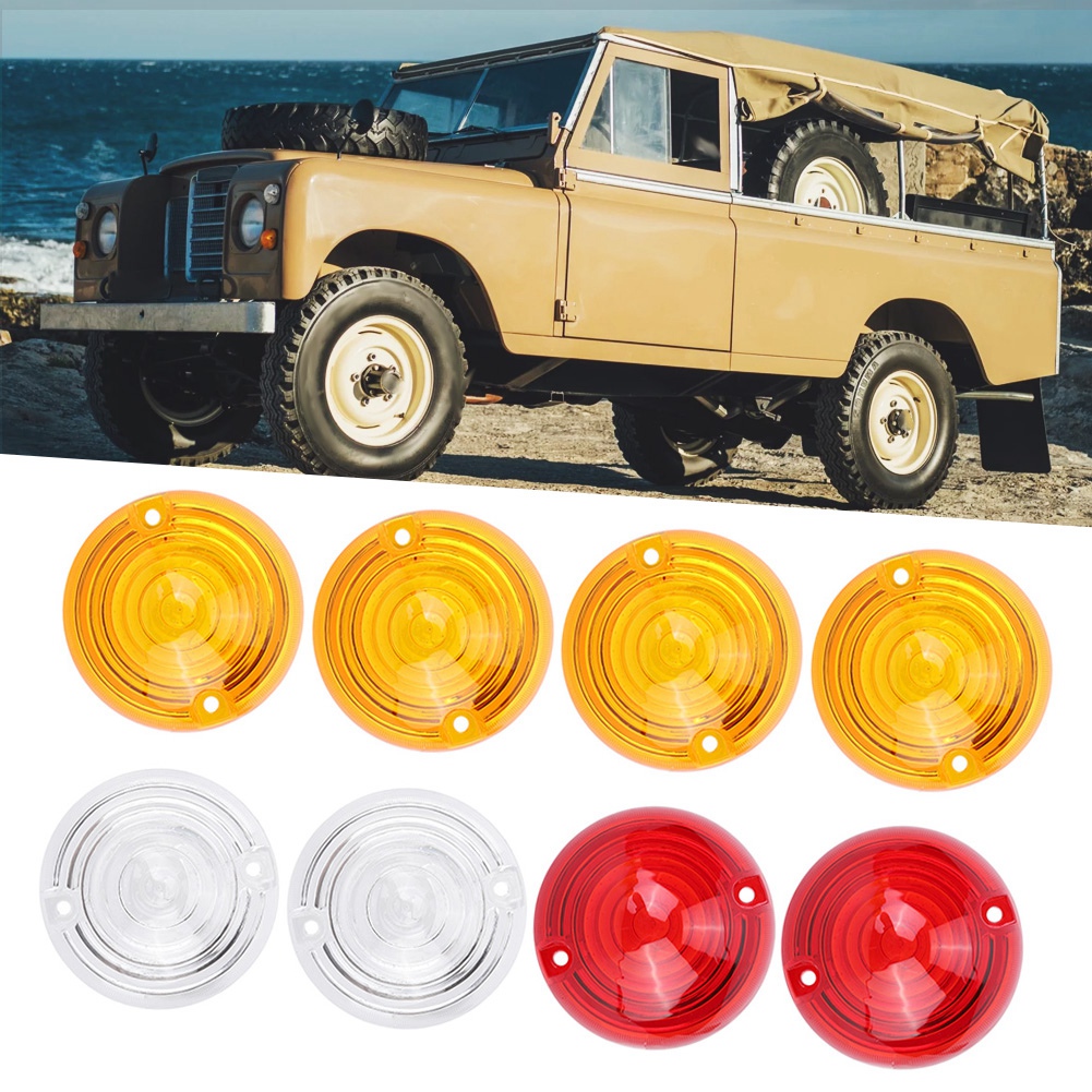 8-teiliges Seitenblinker-lampen-linsen-set Passend Für Land Rover 589285